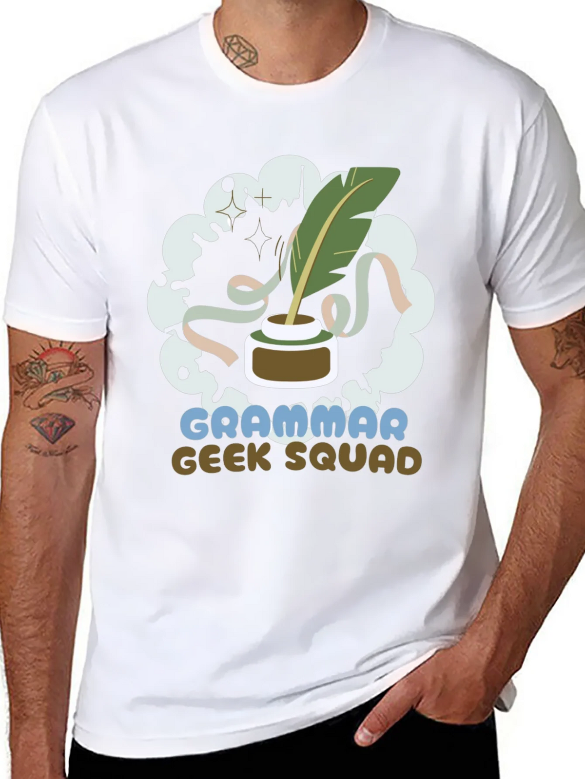 Grammar Geek Squad T-Shirt product image 6