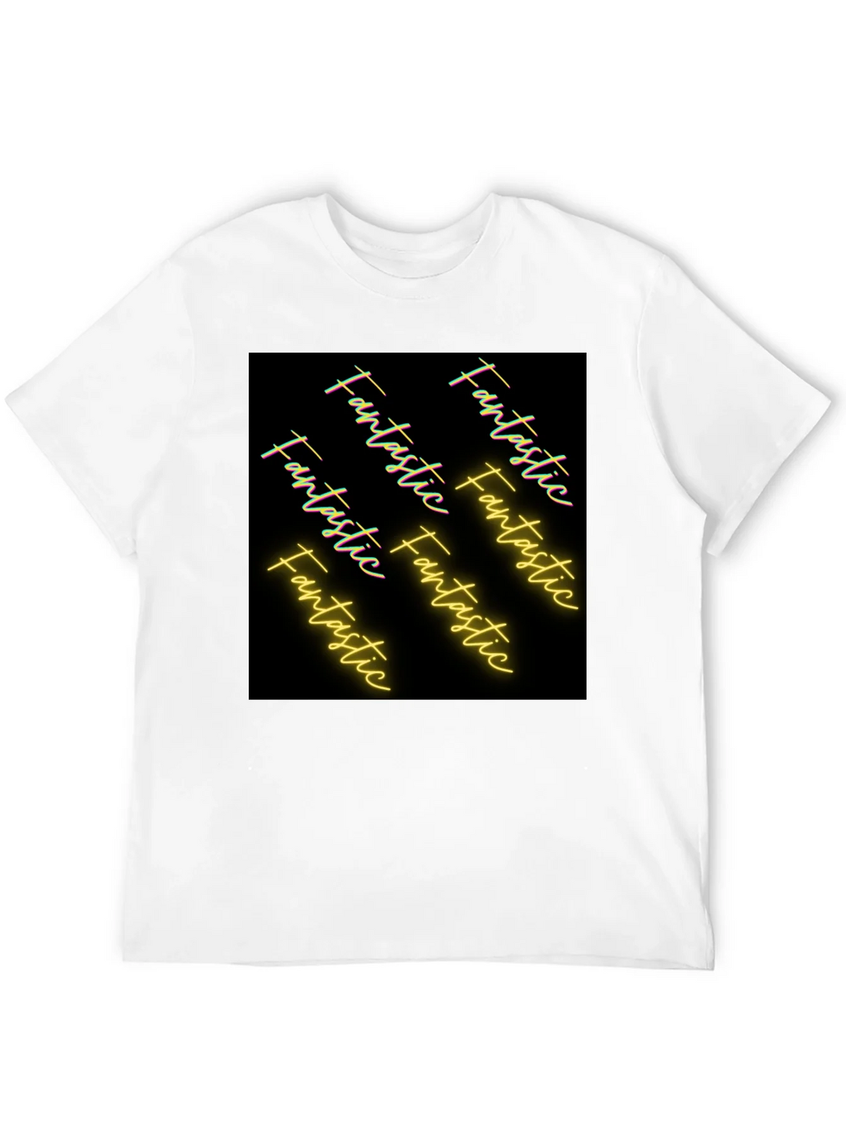 Fantastic Graphic Tee - Black Cotton Casual product image 11