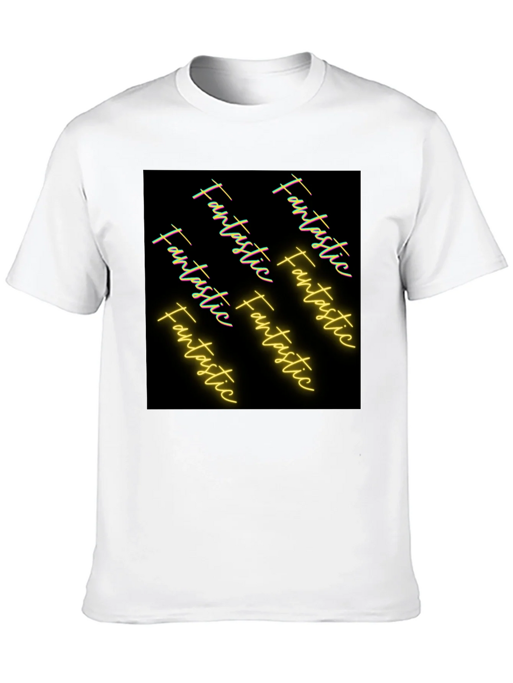 Fantastic Graphic Tee - Black Cotton Casual product image 9