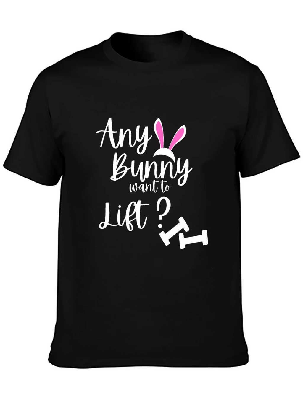 Funny Easter Bunny Workout T-Shirt product image 3