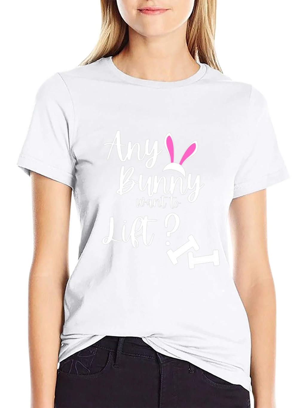 Funny Easter Bunny Workout T-Shirt product image 8