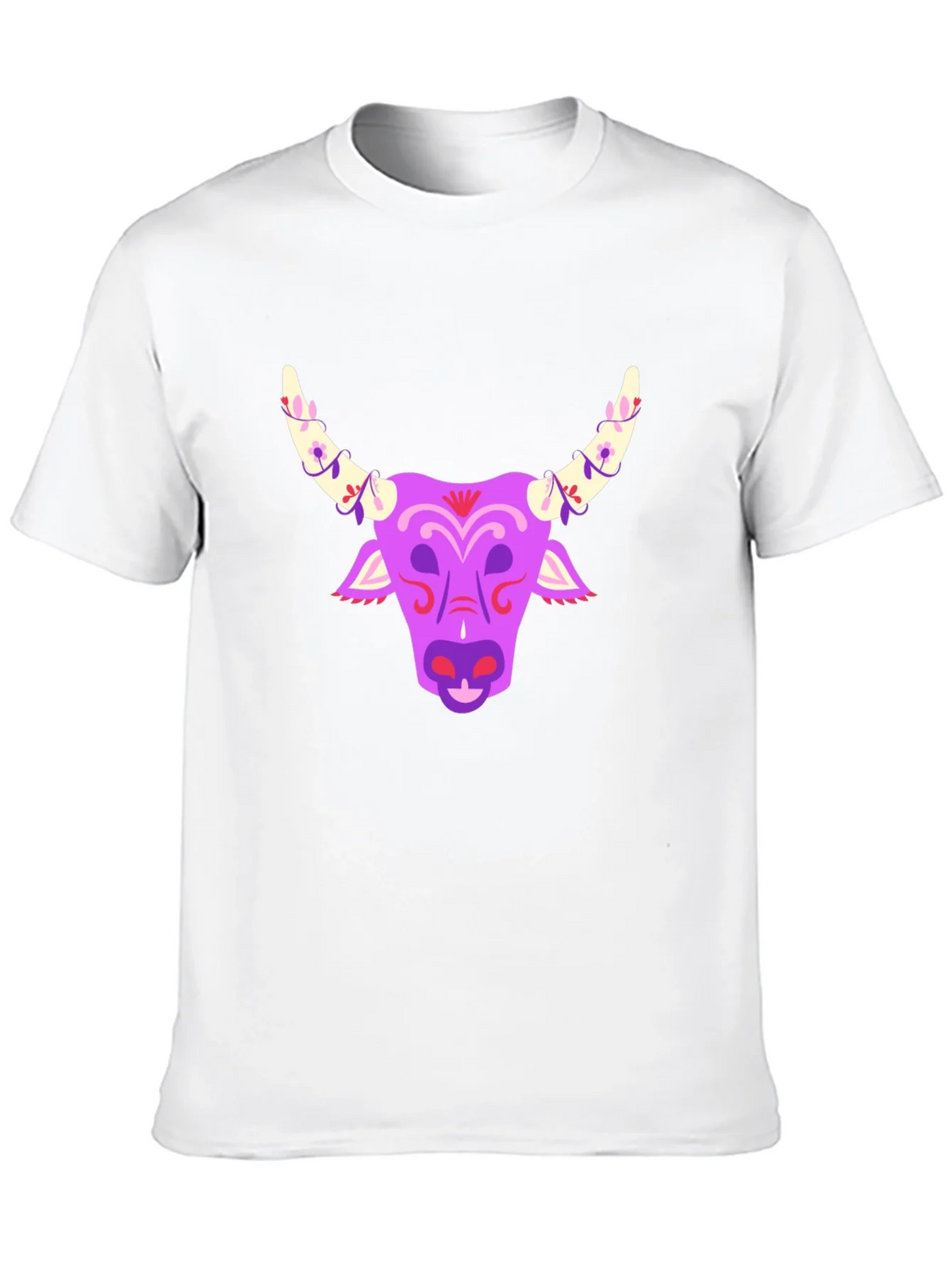 Bull Head Graphic Tee - Black Short Sleeve Shirt product image 9