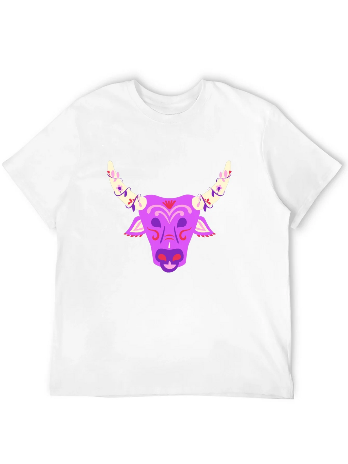 Bull Head Graphic Tee - Black Short Sleeve Shirt product image 11