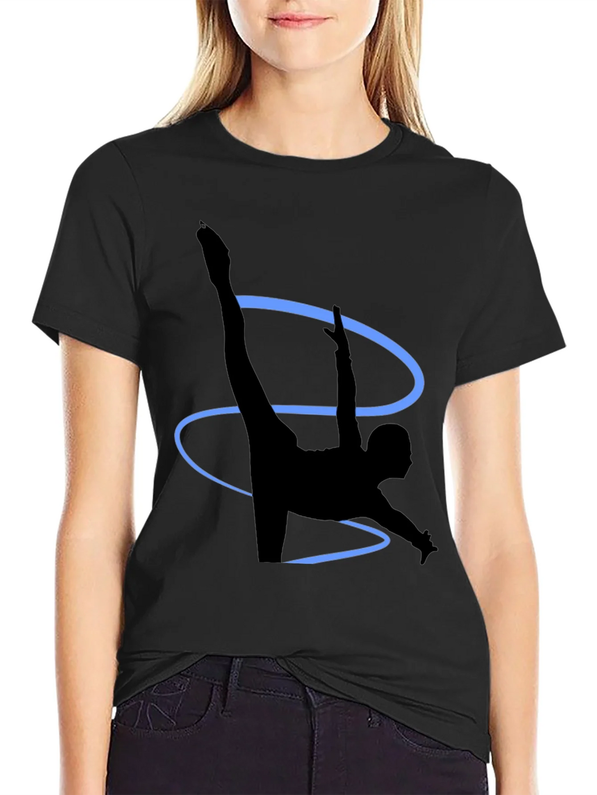 Gymnast Silhouette T-Shirt product image 2