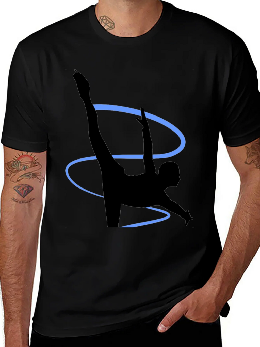 Gymnast Silhouette T-Shirt product image 1