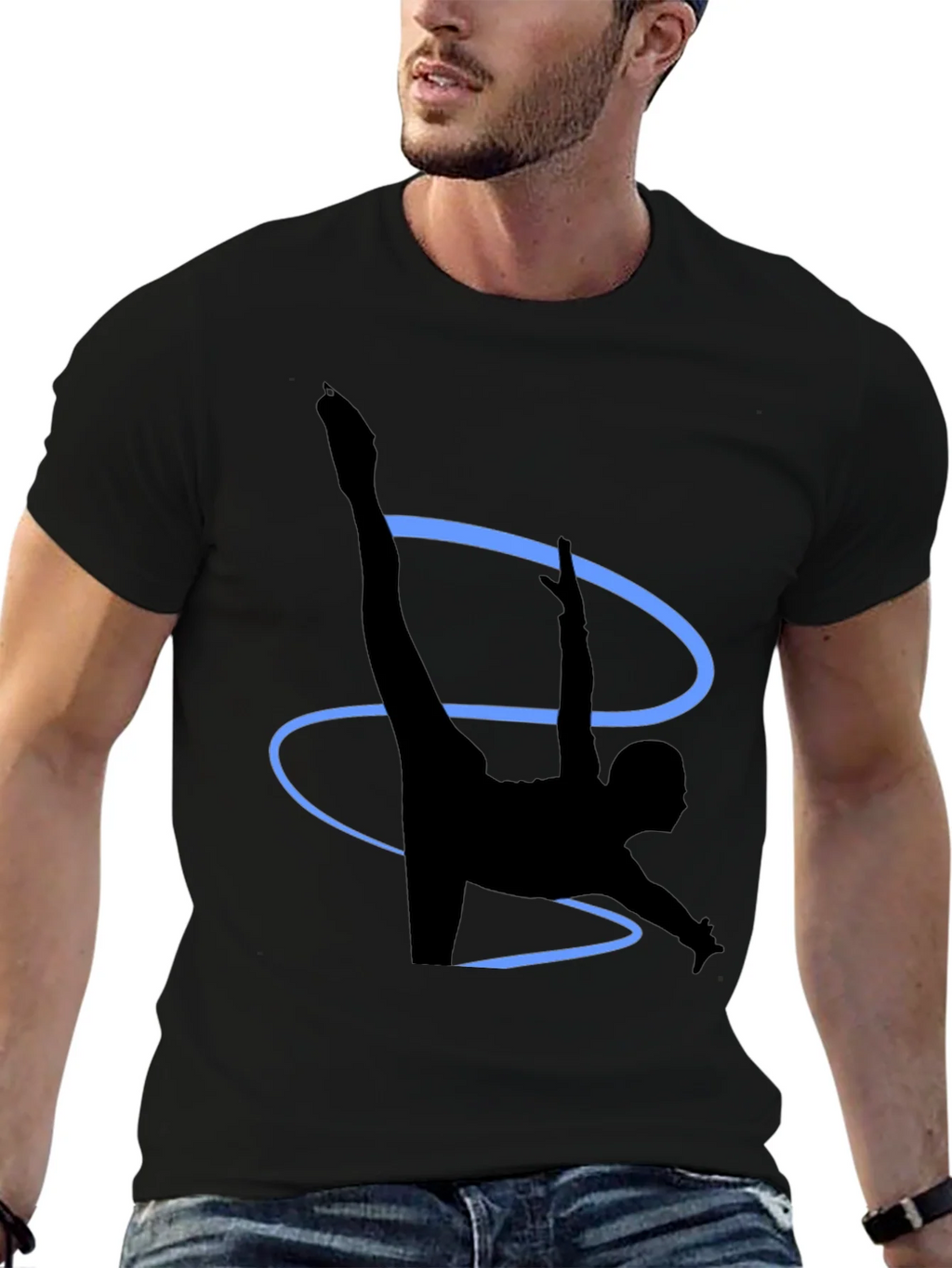 Gymnast Silhouette T-Shirt product image 5
