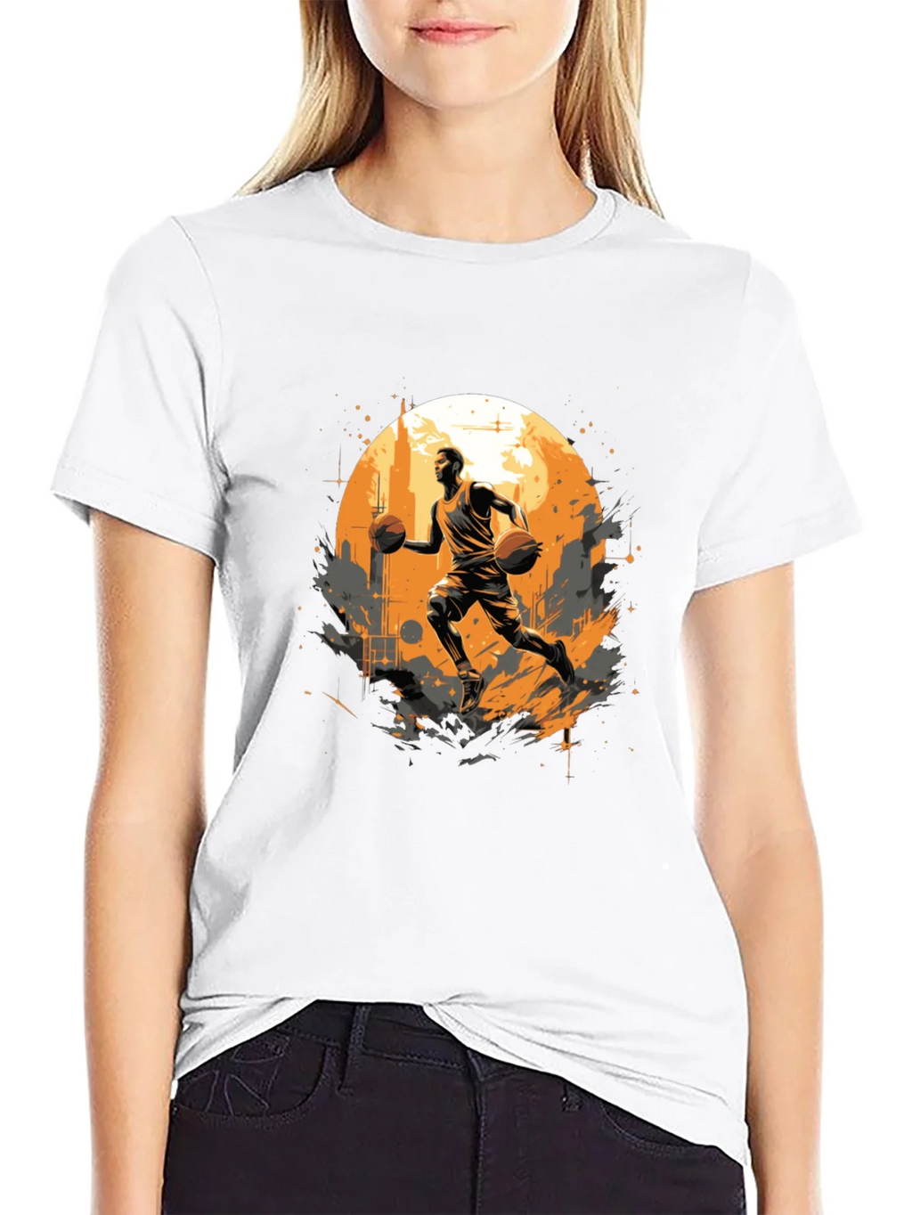 Basketball Player Graphic T-Shirt product image 8