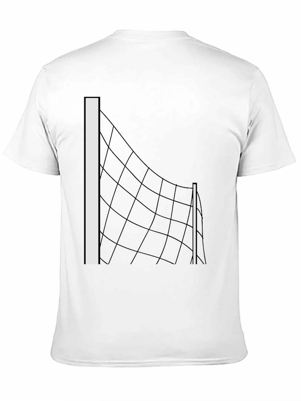 Volleyball Net Graphic Tee - Black T-Shirt product image 10
