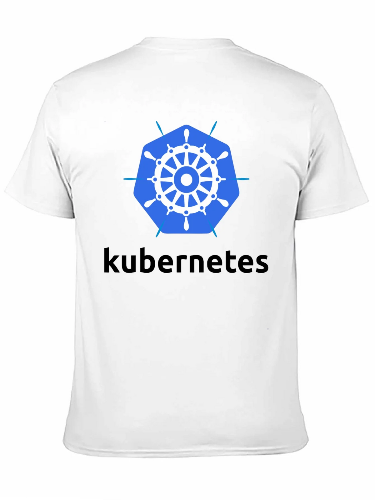 Kubernetes T-Shirt - Black Cotton Blend Tee product image 7