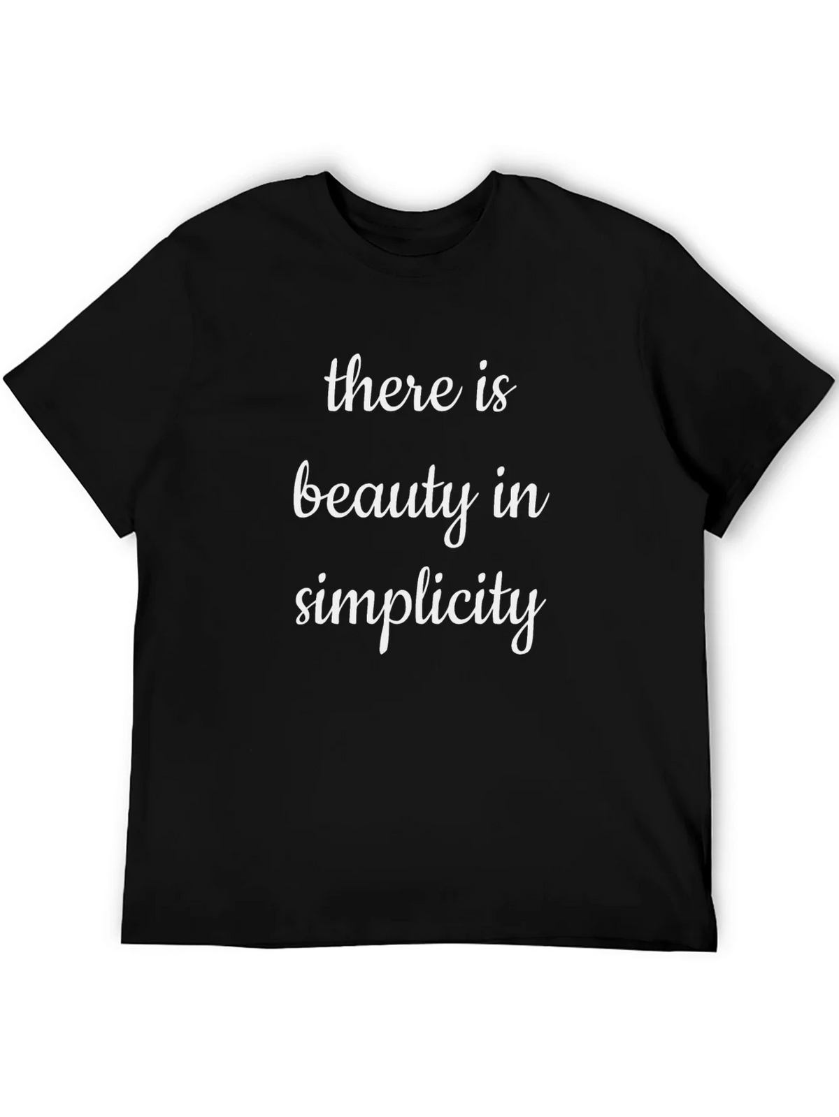 Beauty in Simplicity T-Shirt - Black product image 5