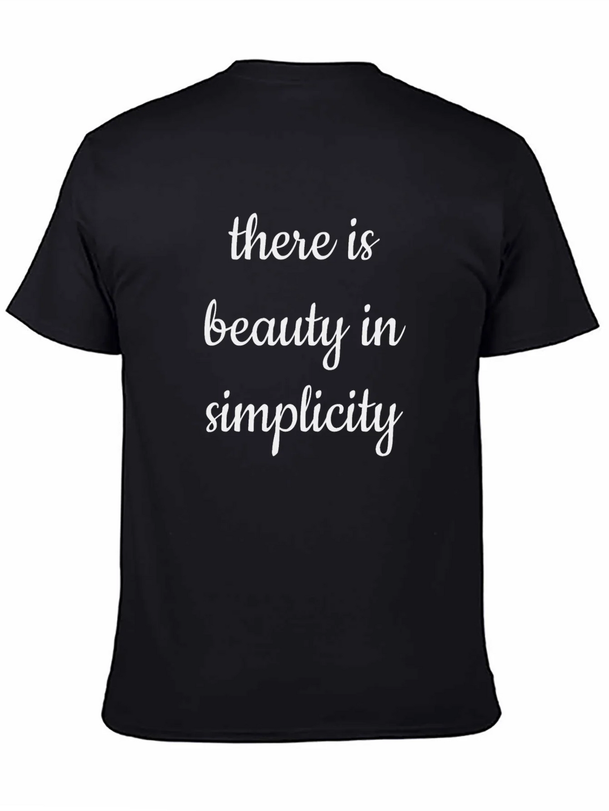 Beauty in Simplicity T-Shirt - Black product image 4