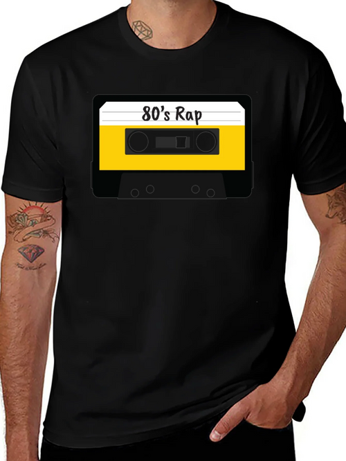 80s Rap Cassette Graphic T-Shirt product image 1
