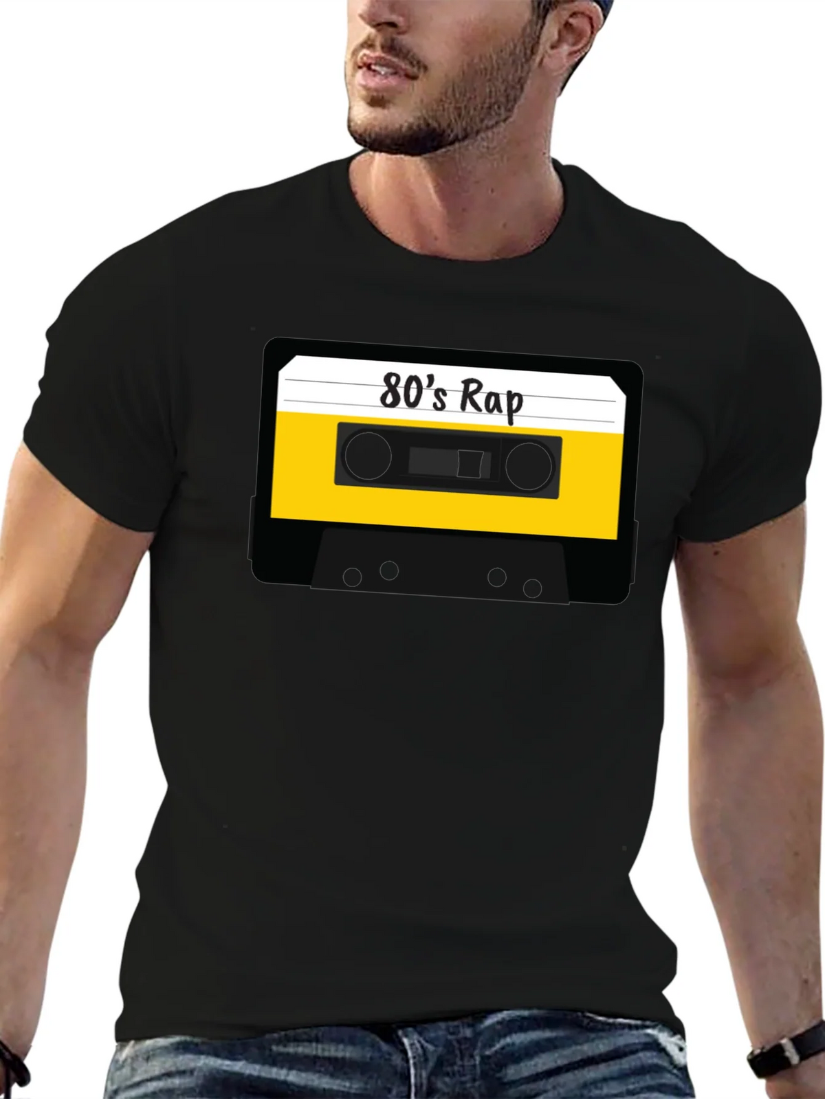 80s Rap Cassette Graphic T-Shirt product image 6