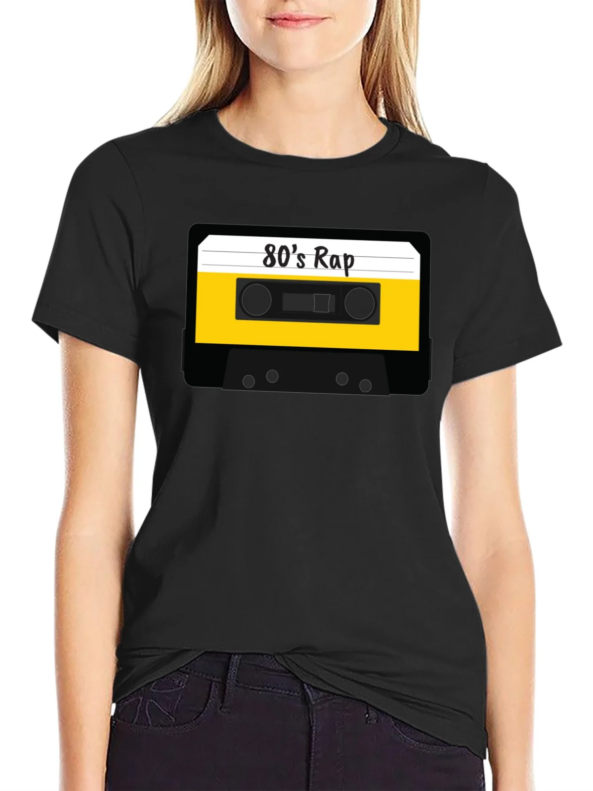 80s Rap Cassette Graphic T-Shirt product image 2
