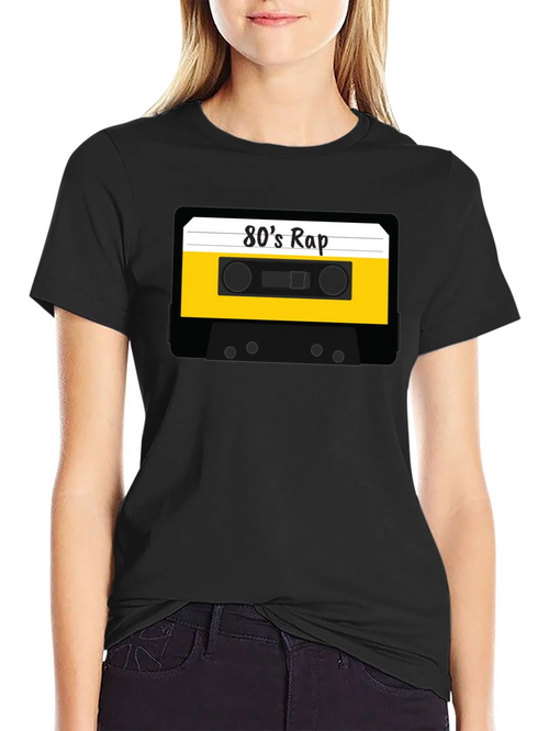 80s Rap Cassette Graphic T-Shirt product image 2