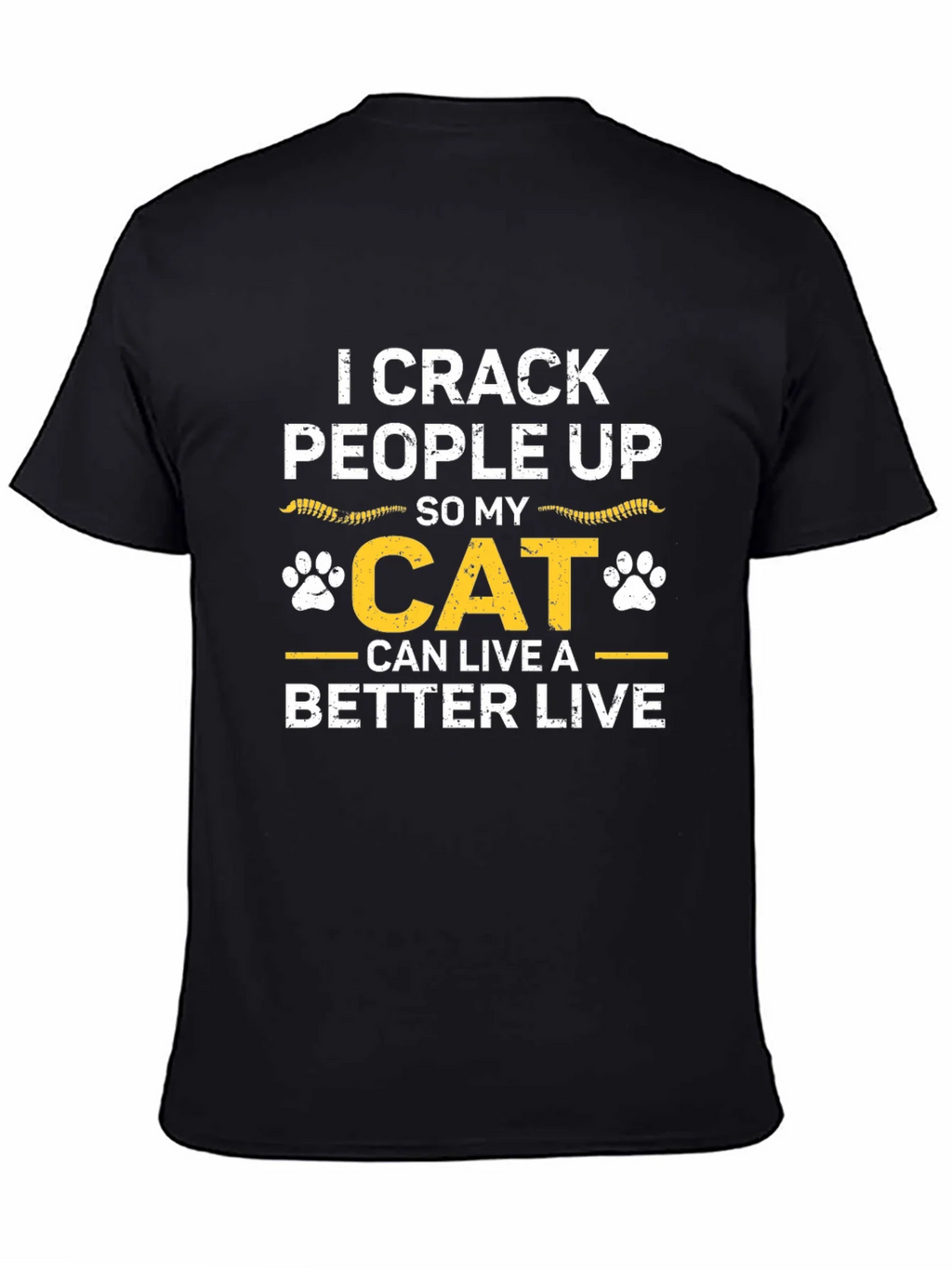 I Crack People Up Cat T-Shirt product image 4