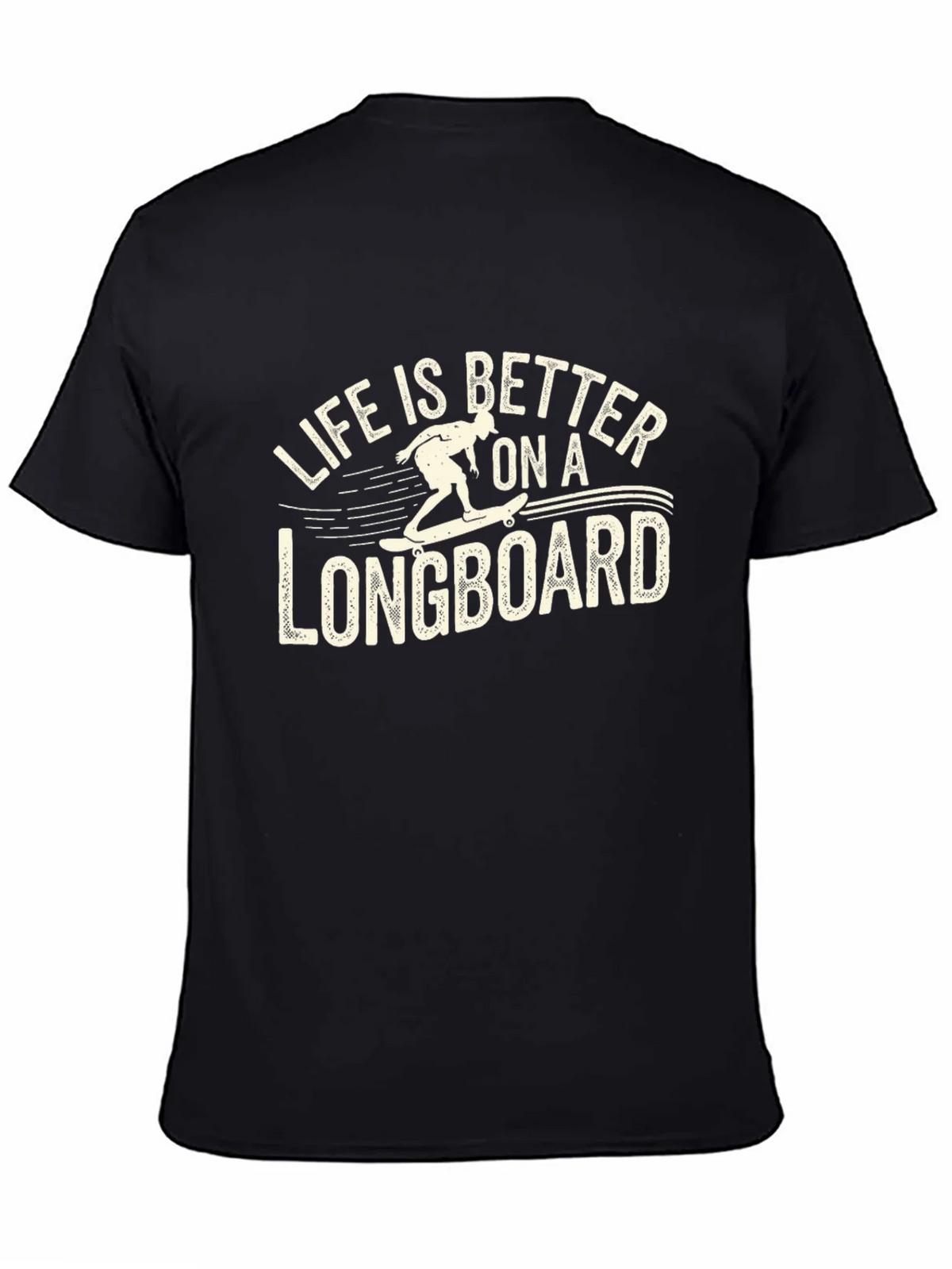 Life is Better on a Longboard Graphic T-Shirt product image 4