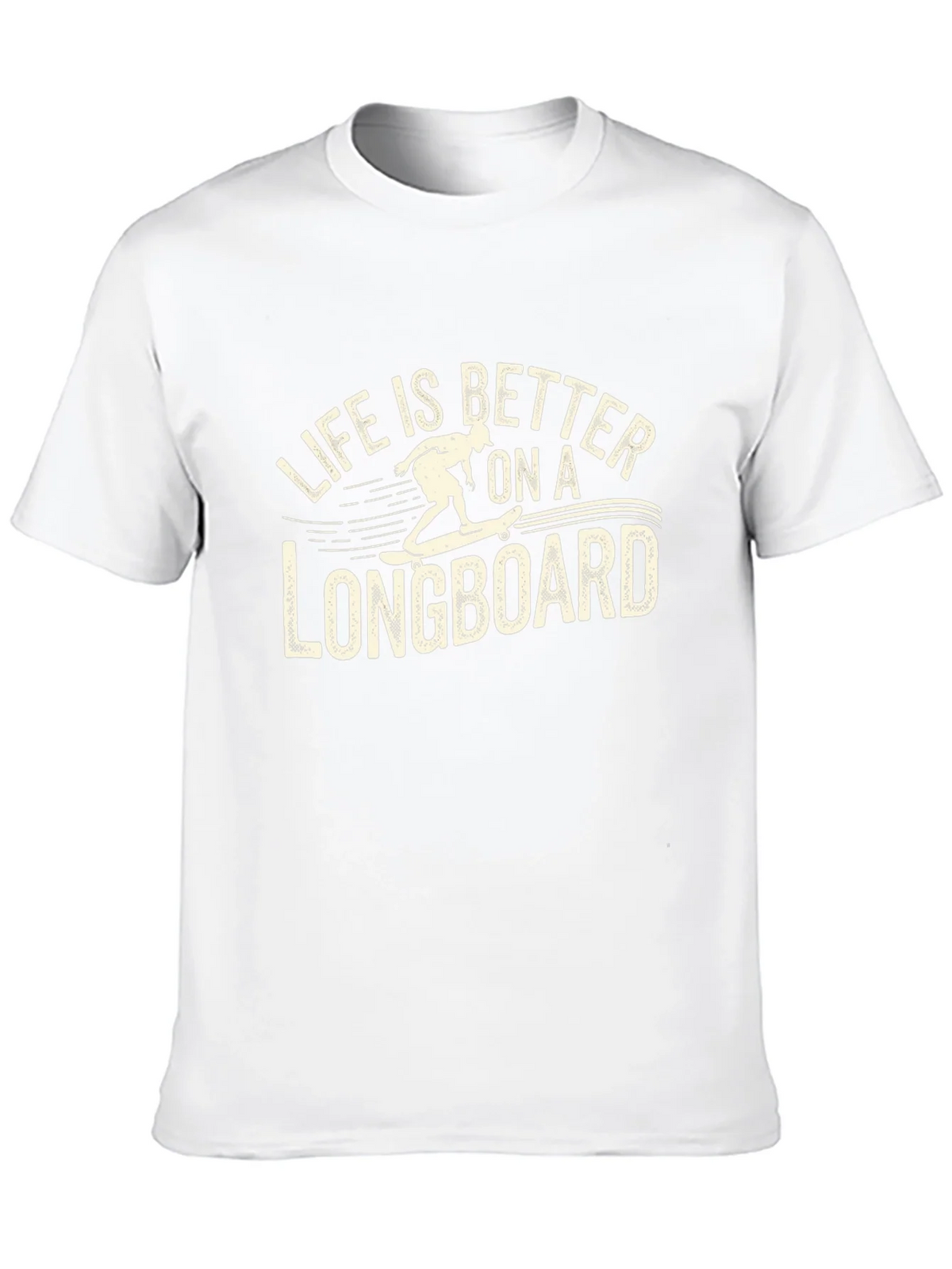 Life is Better on a Longboard Graphic T-Shirt product image 9