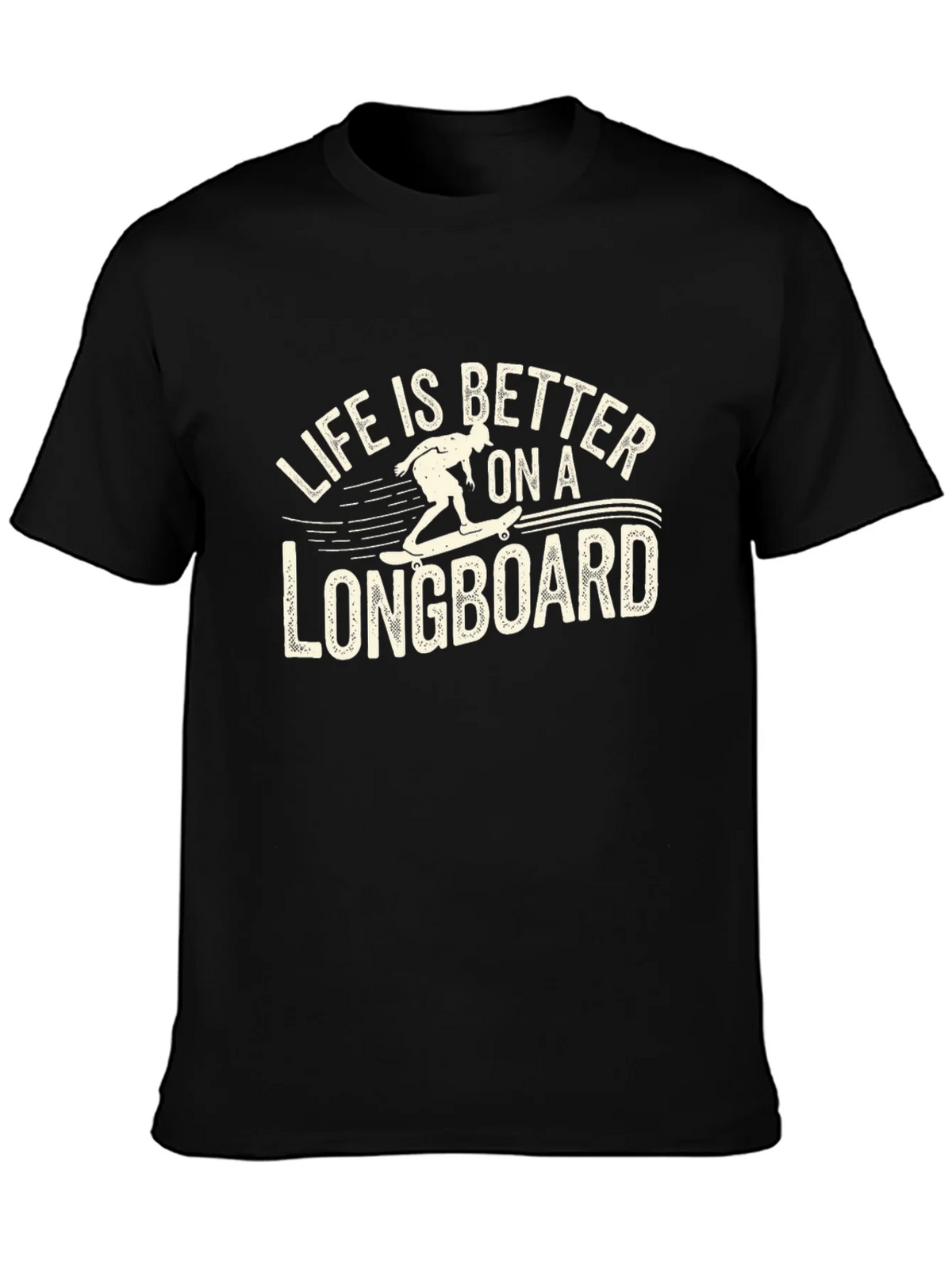 Life is Better on a Longboard Graphic T-Shirt product image 3
