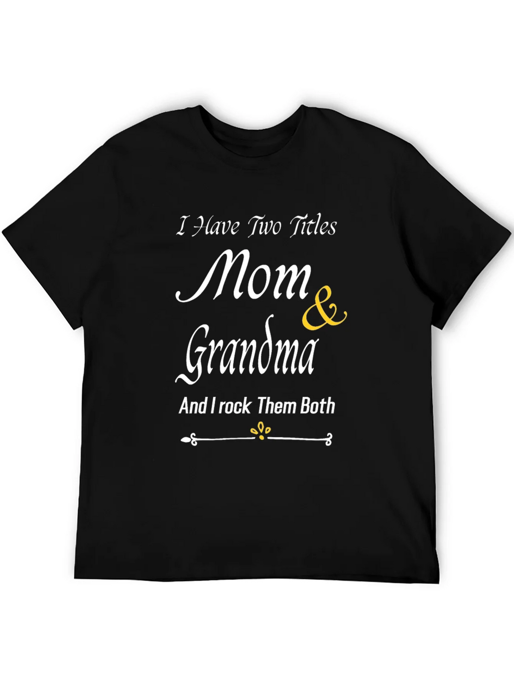 Mom & Grandma Graphic T-Shirt product image 5