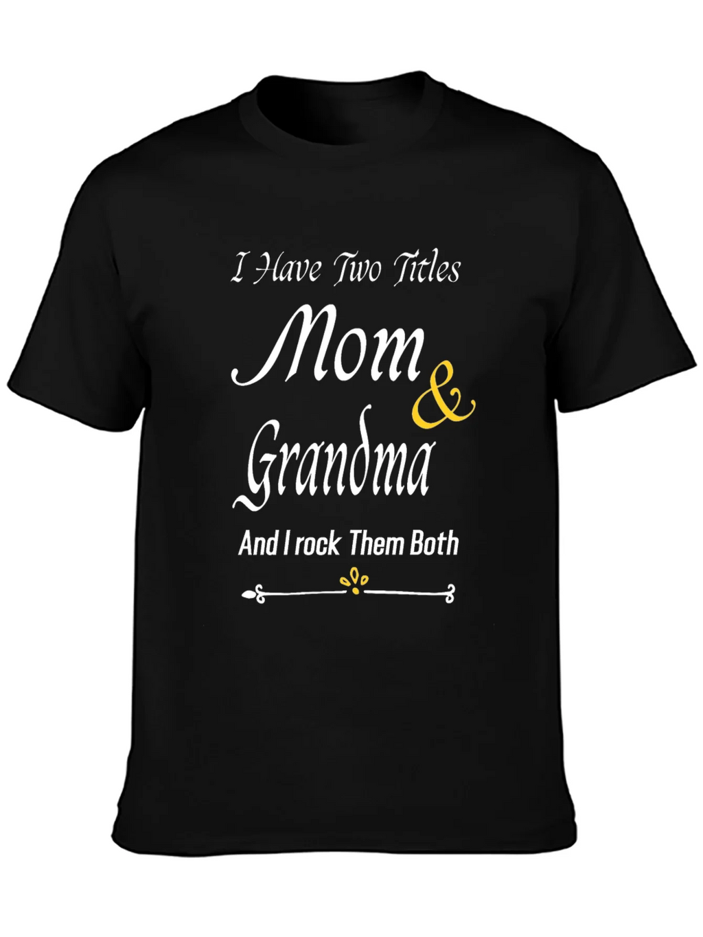 Mom & Grandma Graphic T-Shirt product image 3