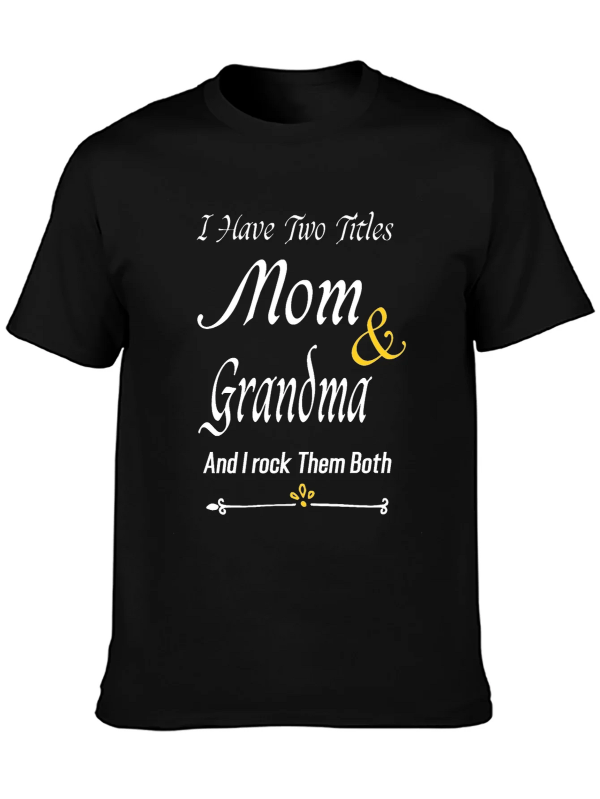 Mom & Grandma Graphic T-Shirt product image 3