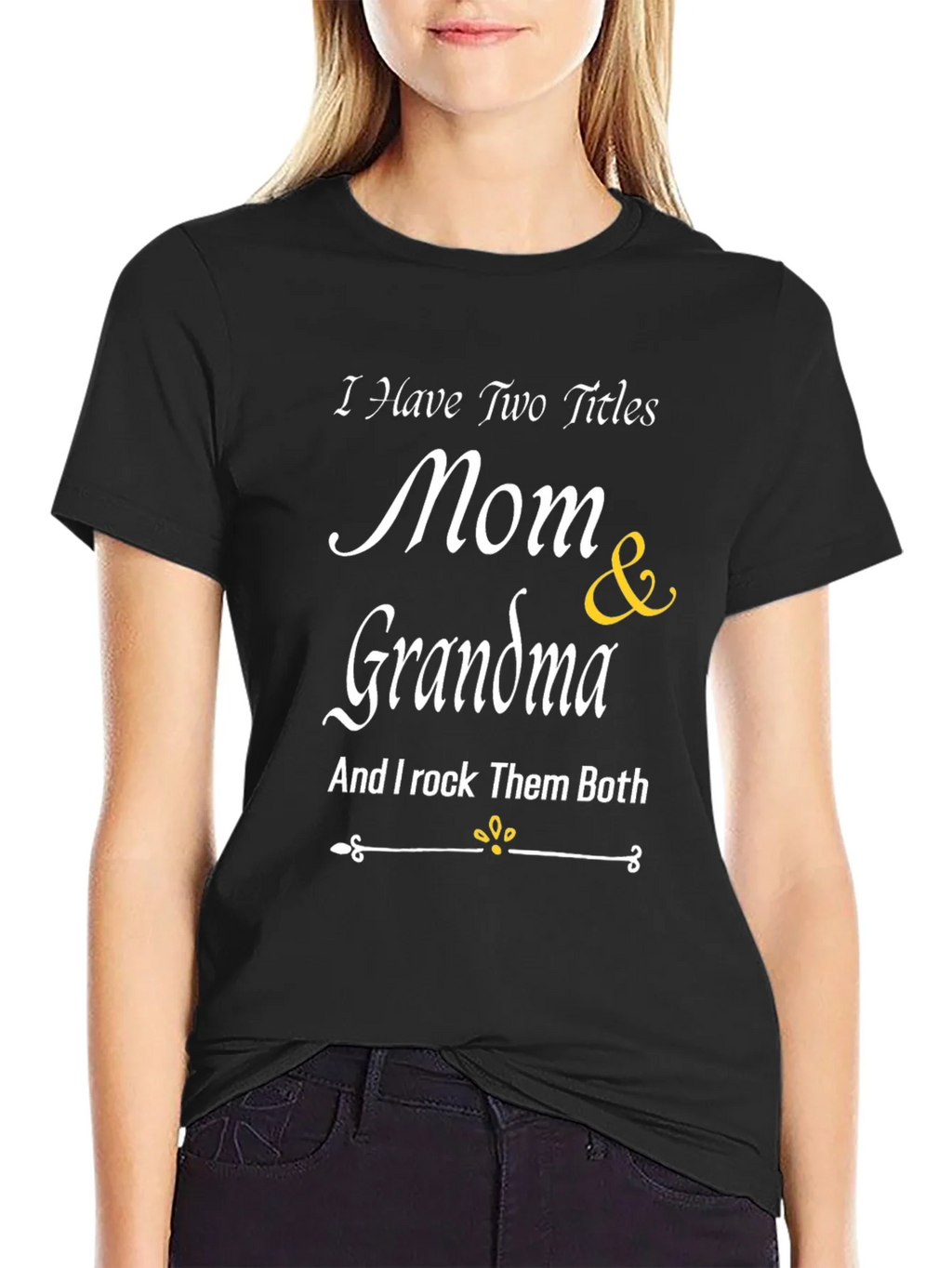 Mom & Grandma Graphic T-Shirt product image 2