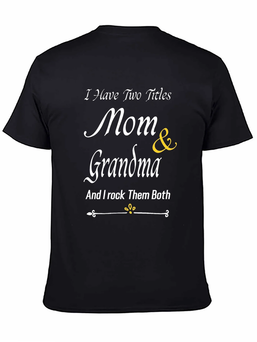 Mom & Grandma Graphic T-Shirt product image 4