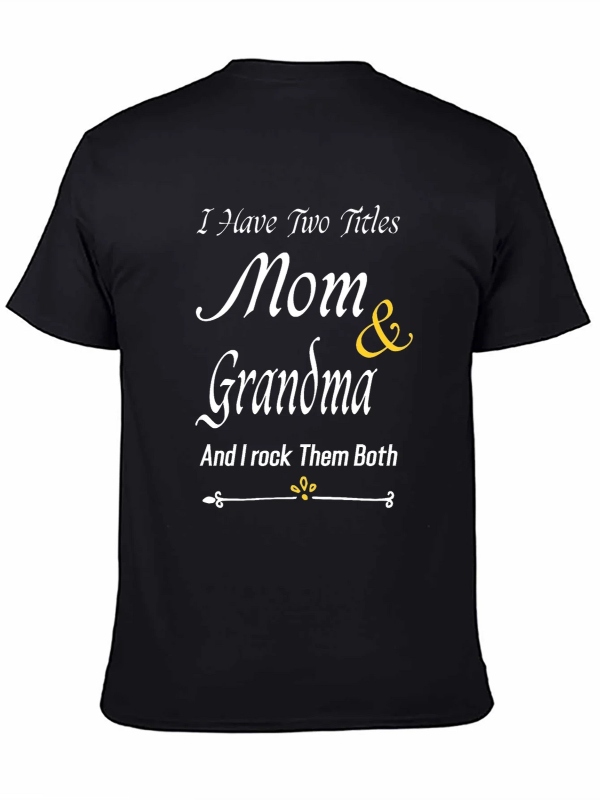 Mom & Grandma Graphic T-Shirt product image 4