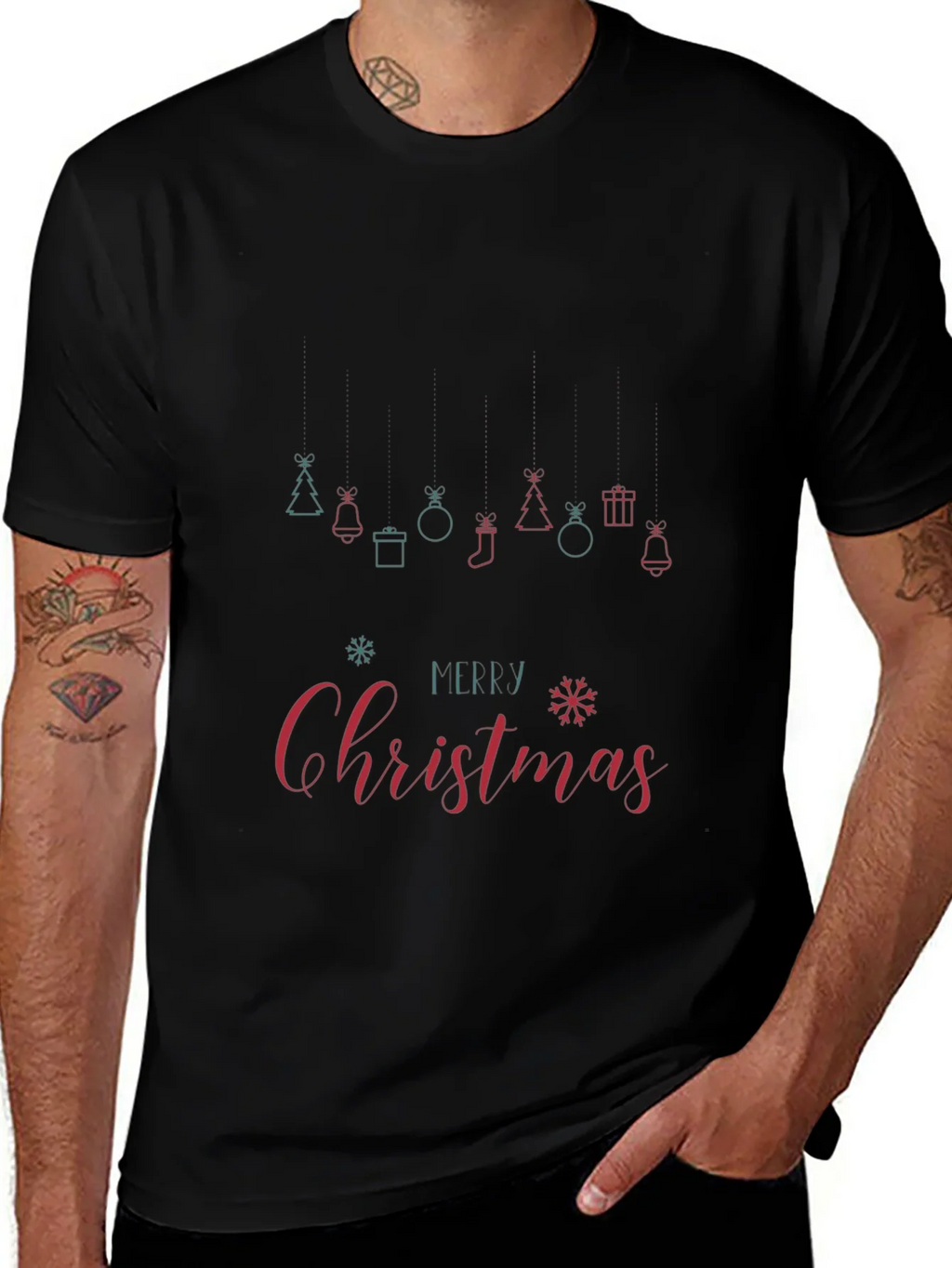 Merry Christmas T-Shirt - Holiday Festive Tee product image 1