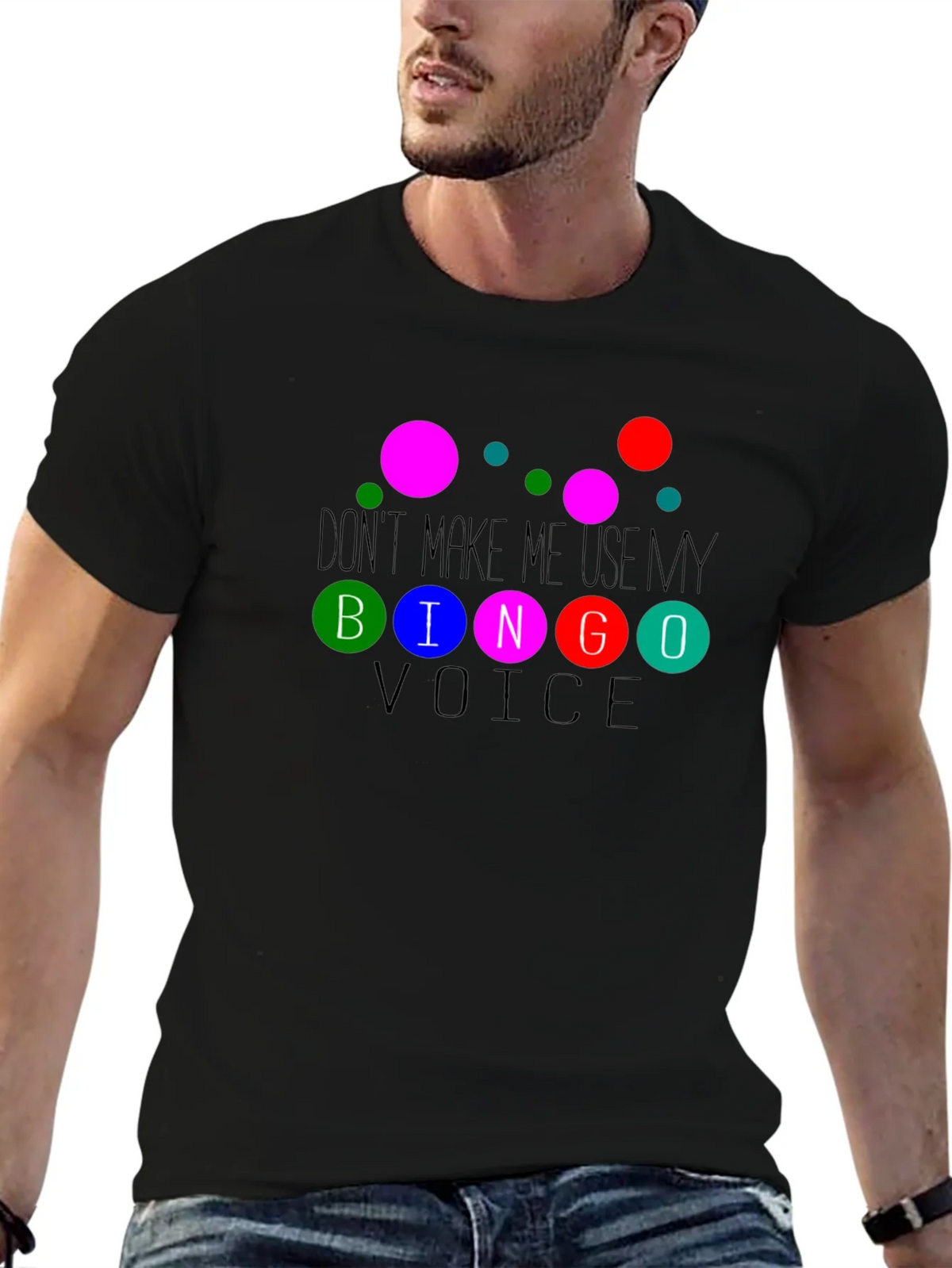 Bingo Voice Humor Graphic Tee product image 6