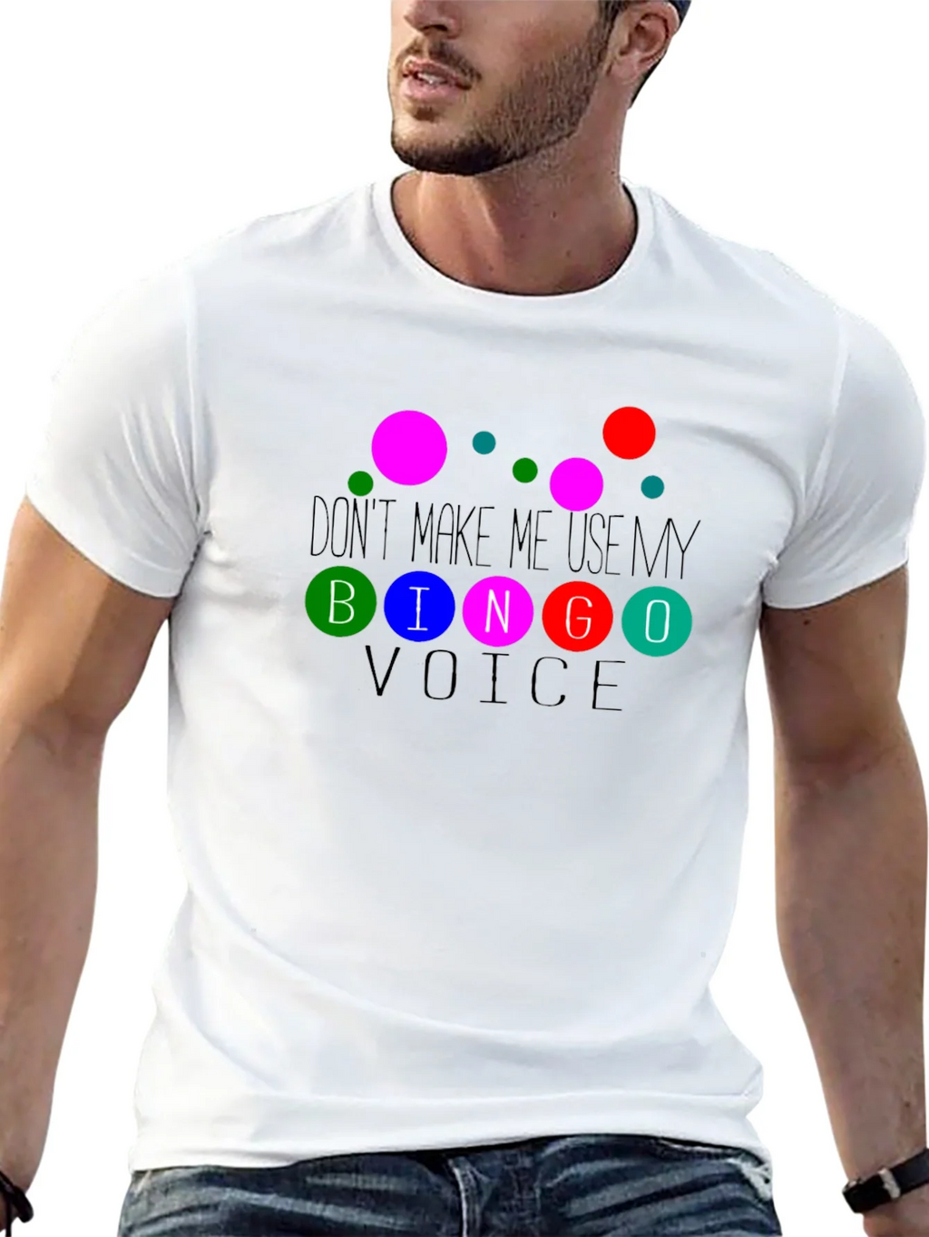 Bingo Voice Humor Graphic Tee product image 12