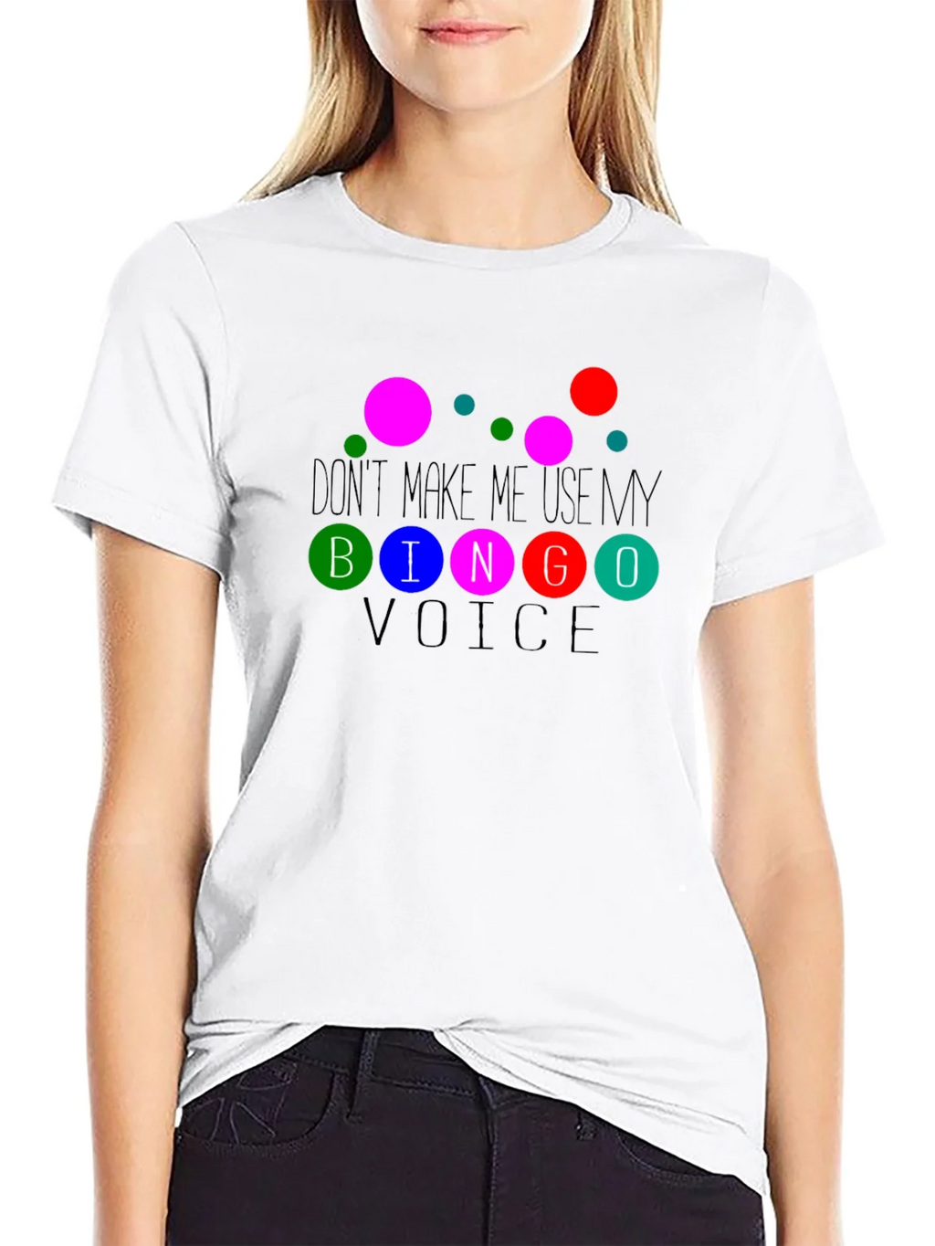 Bingo Voice Humor Graphic Tee product image 8