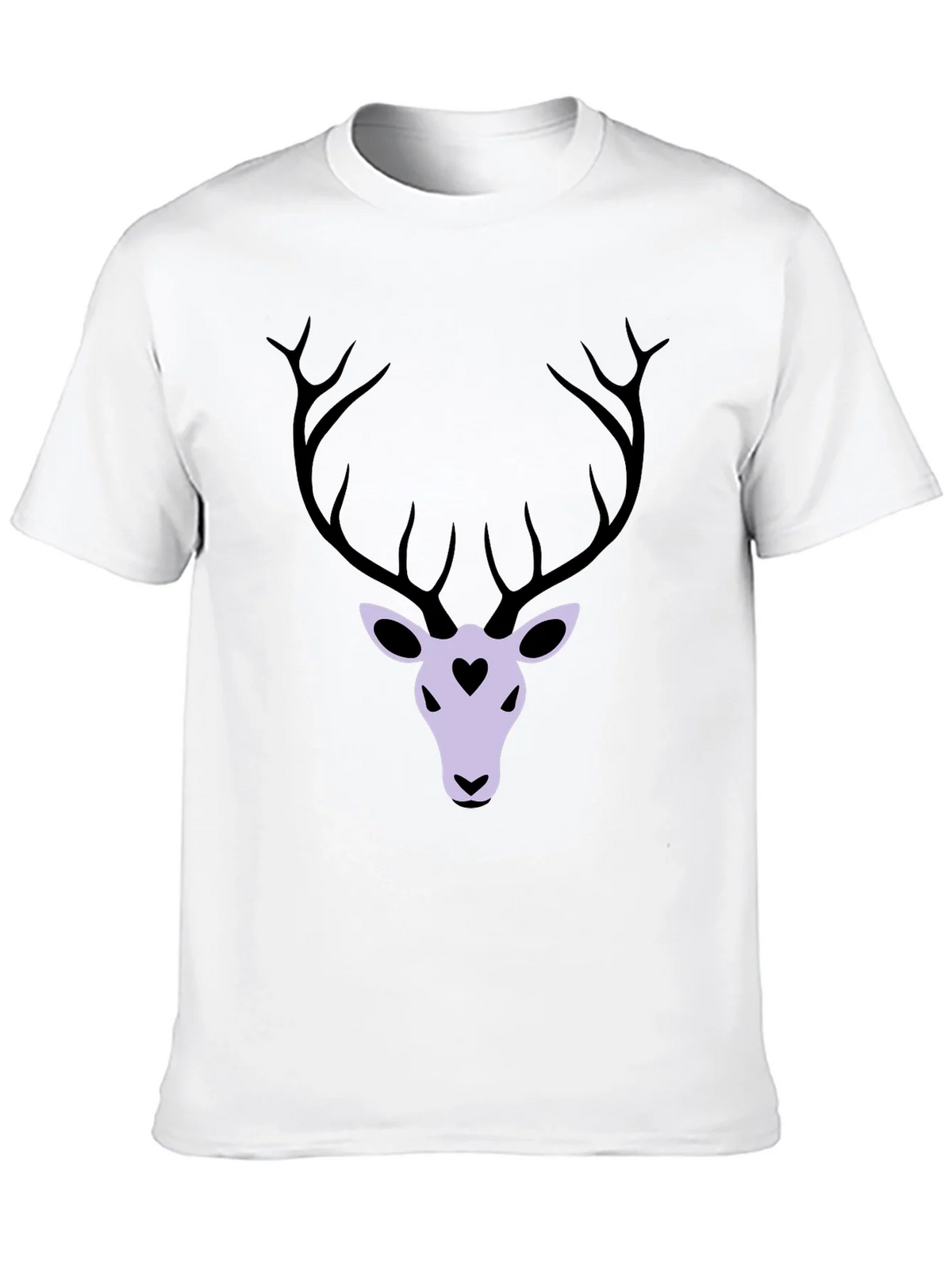 Deer Heart Graphic T-Shirt - Black product image 9