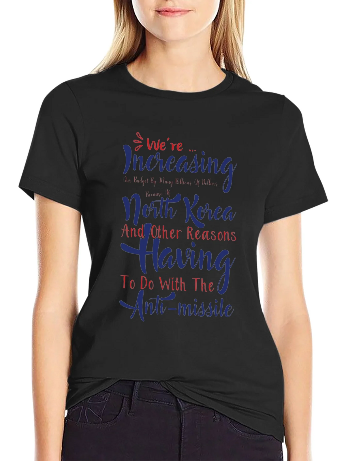 Were Increasing Anti-Missile Graphic T-Shirt product image 2