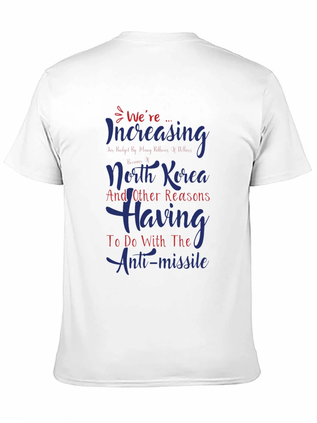 Were Increasing Anti-Missile Graphic T-Shirt product image 10