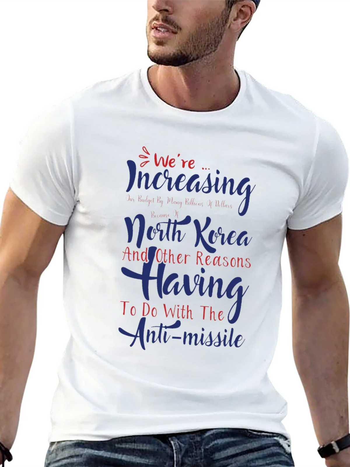 Were Increasing Anti-Missile Graphic T-Shirt product image 12