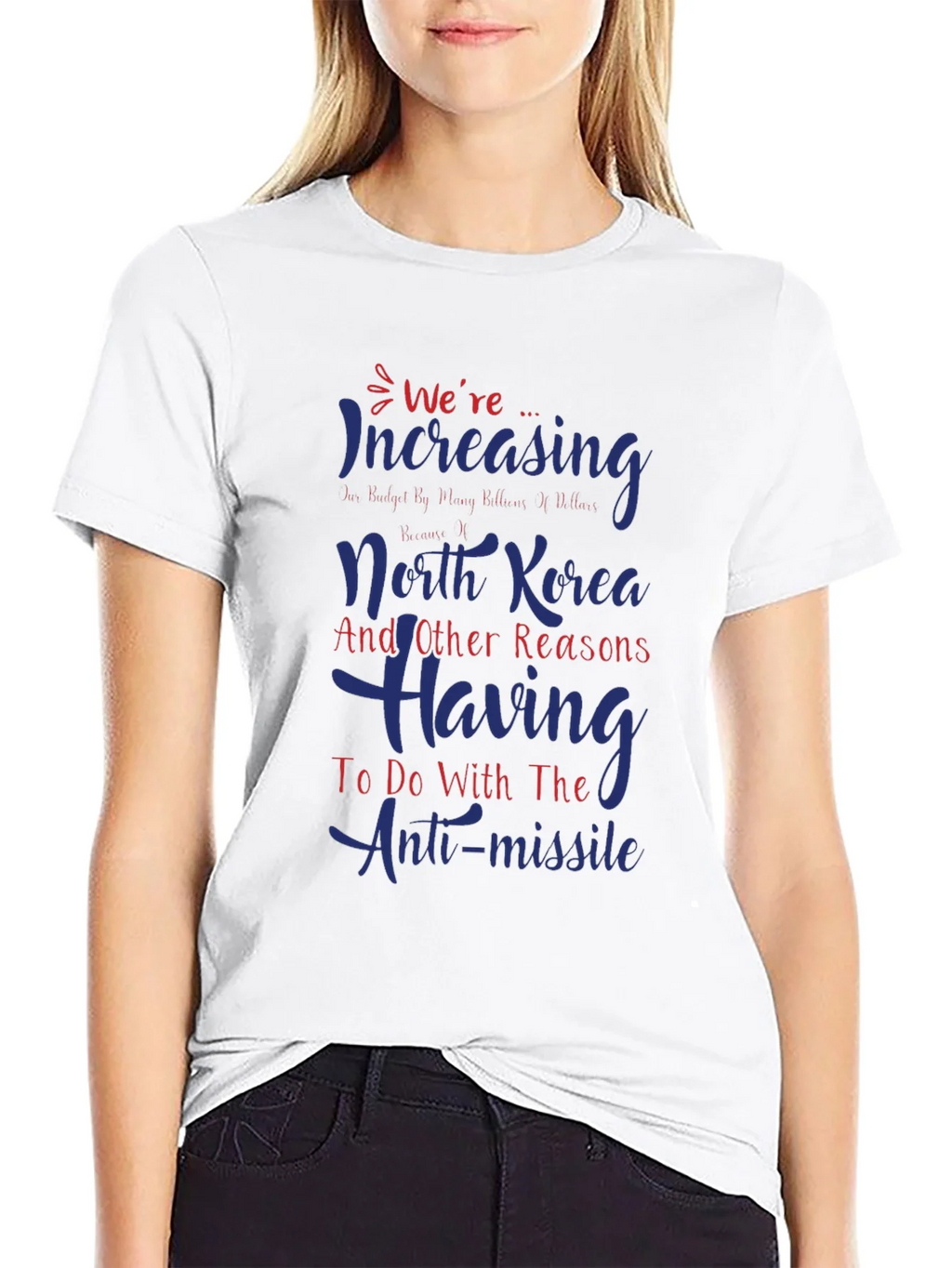 Were Increasing Anti-Missile Graphic T-Shirt product image 8