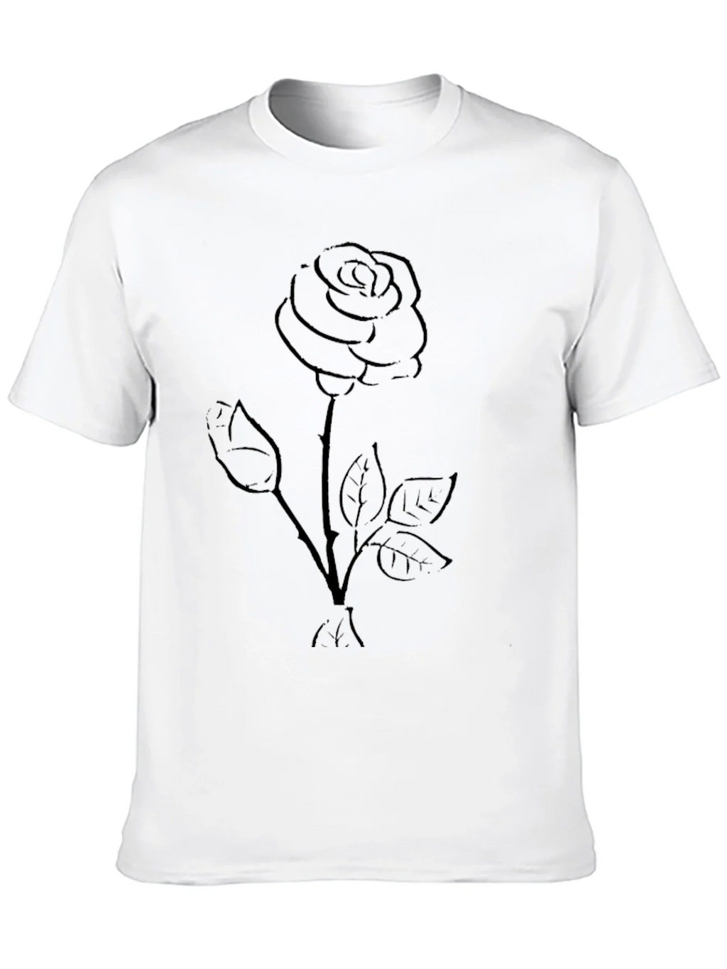 Black Rose Graphic Tee - Stylish Casual Wear product image 9