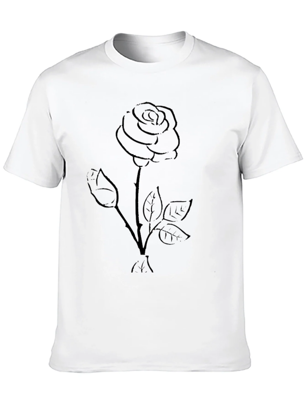 Black Rose Graphic Tee - Stylish Casual Wear product image 9