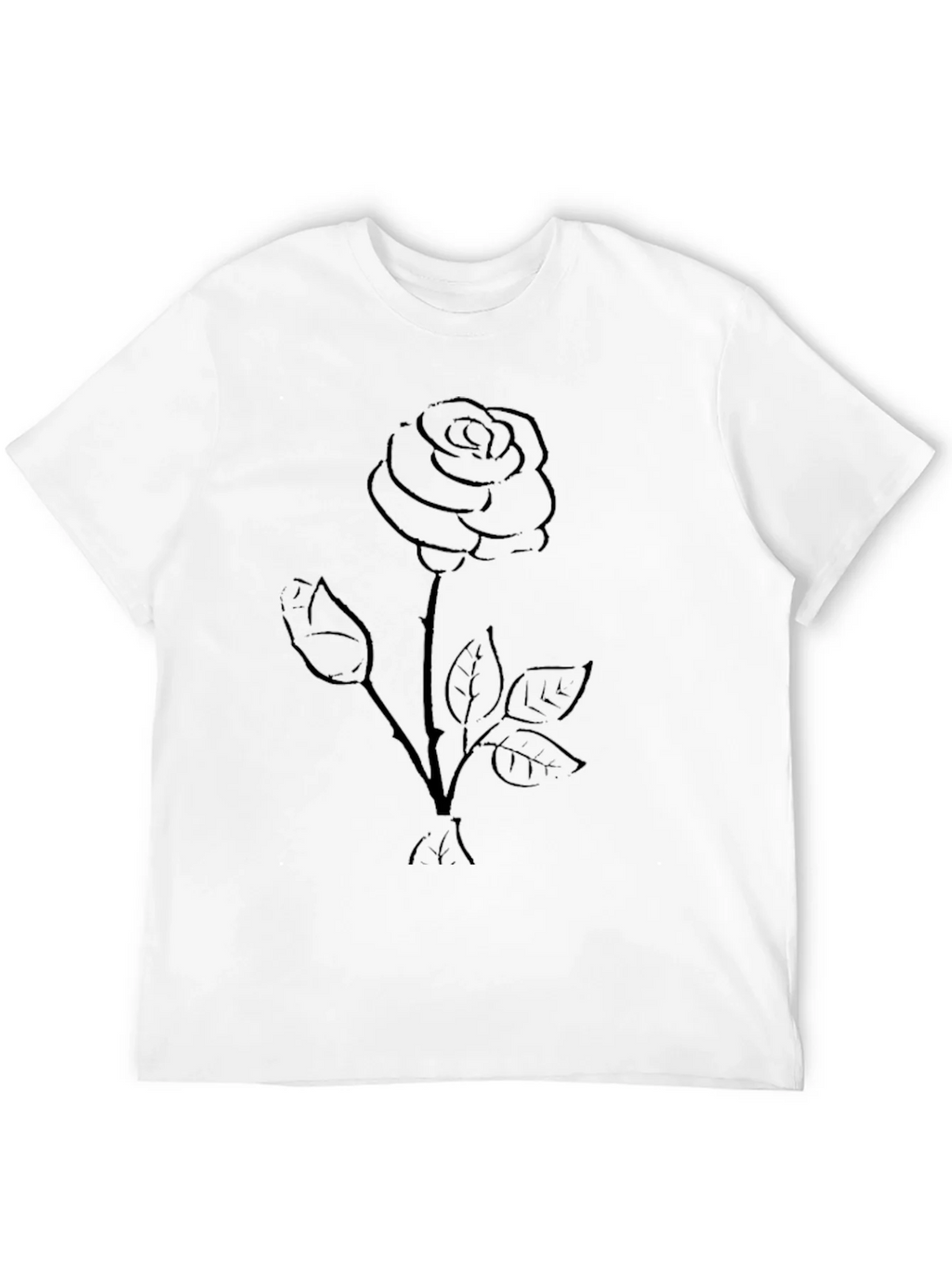 Black Rose Graphic Tee - Stylish Casual Wear product image 11