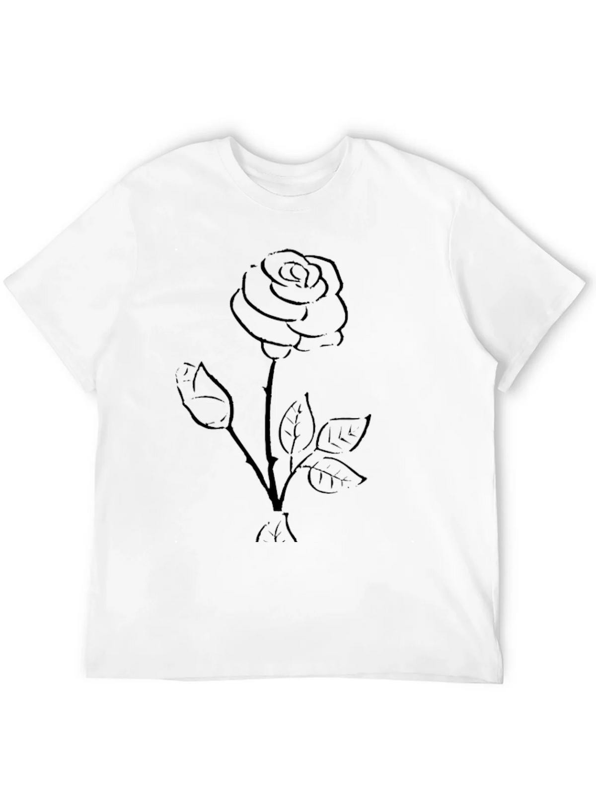 Black Rose Graphic Tee - Stylish Casual Wear product image 11