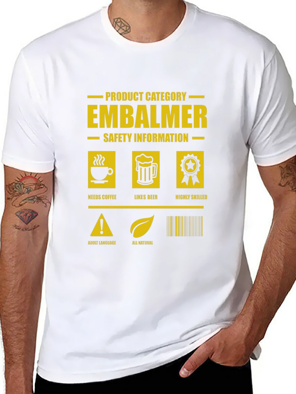 Embalmer Humor Graphic Tee product image 7