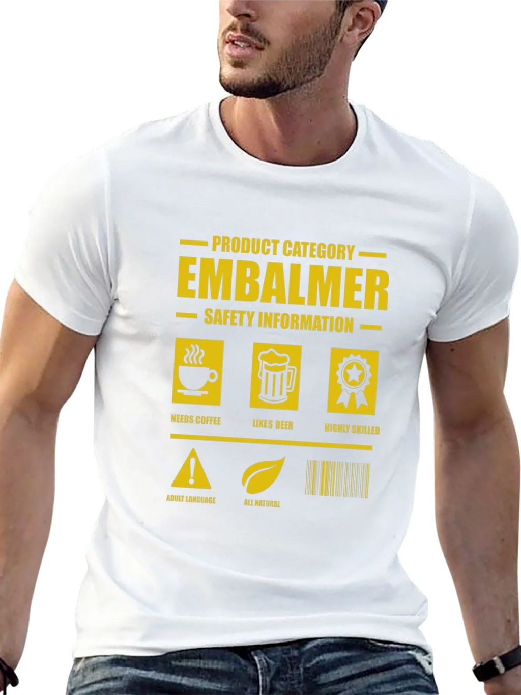 Embalmer Humor Graphic Tee product image 11