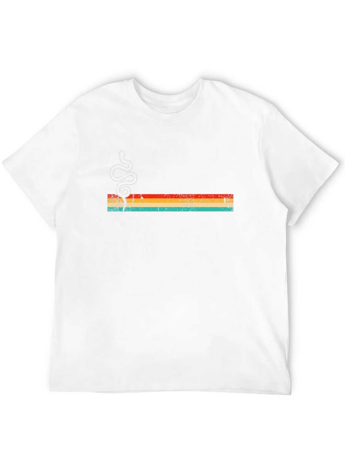 Retro Snake Graphic Tee - Mens Black T-Shirt product image 11