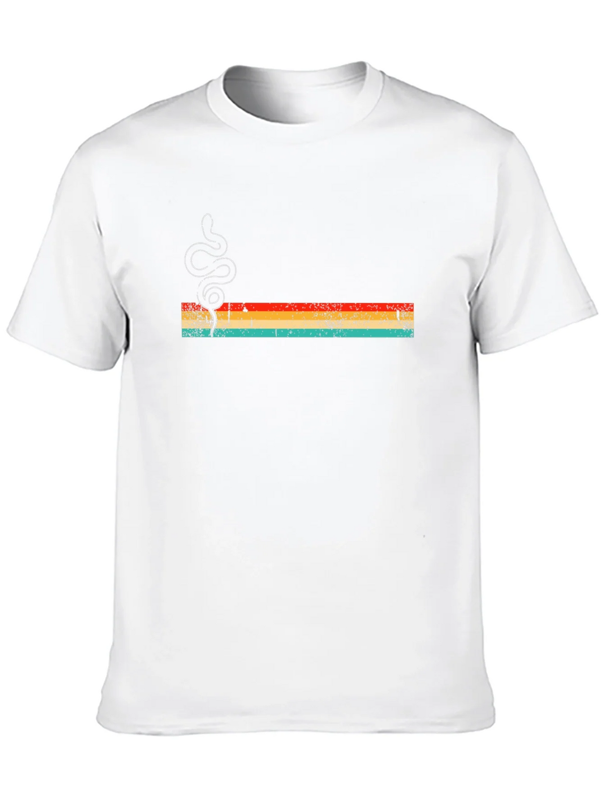 Retro Snake Graphic Tee - Mens Black T-Shirt product image 9