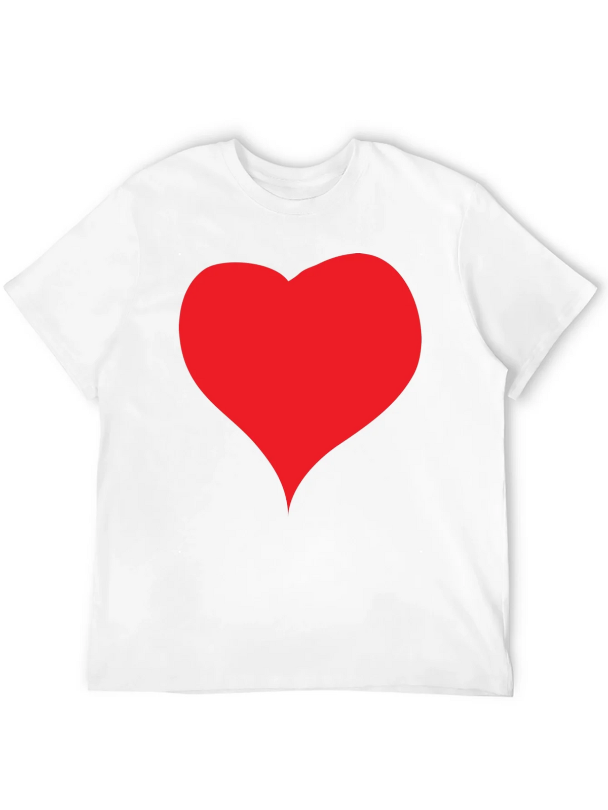 Heart Graphic Black T-Shirt - Casual Style product image 11