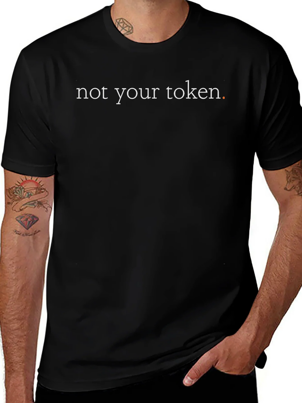 Not Your Token Crew Neck T-Shirt product image 1
