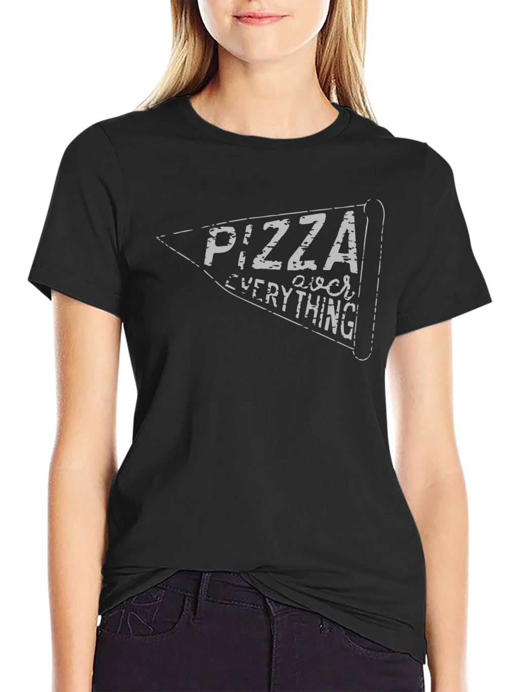 Pizza Over Everything Graphic Tee product image 2