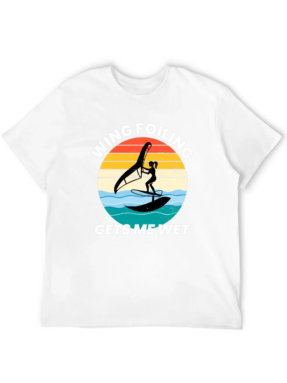 Wing Foiling Gets Me Wet T-Shirt product image 6